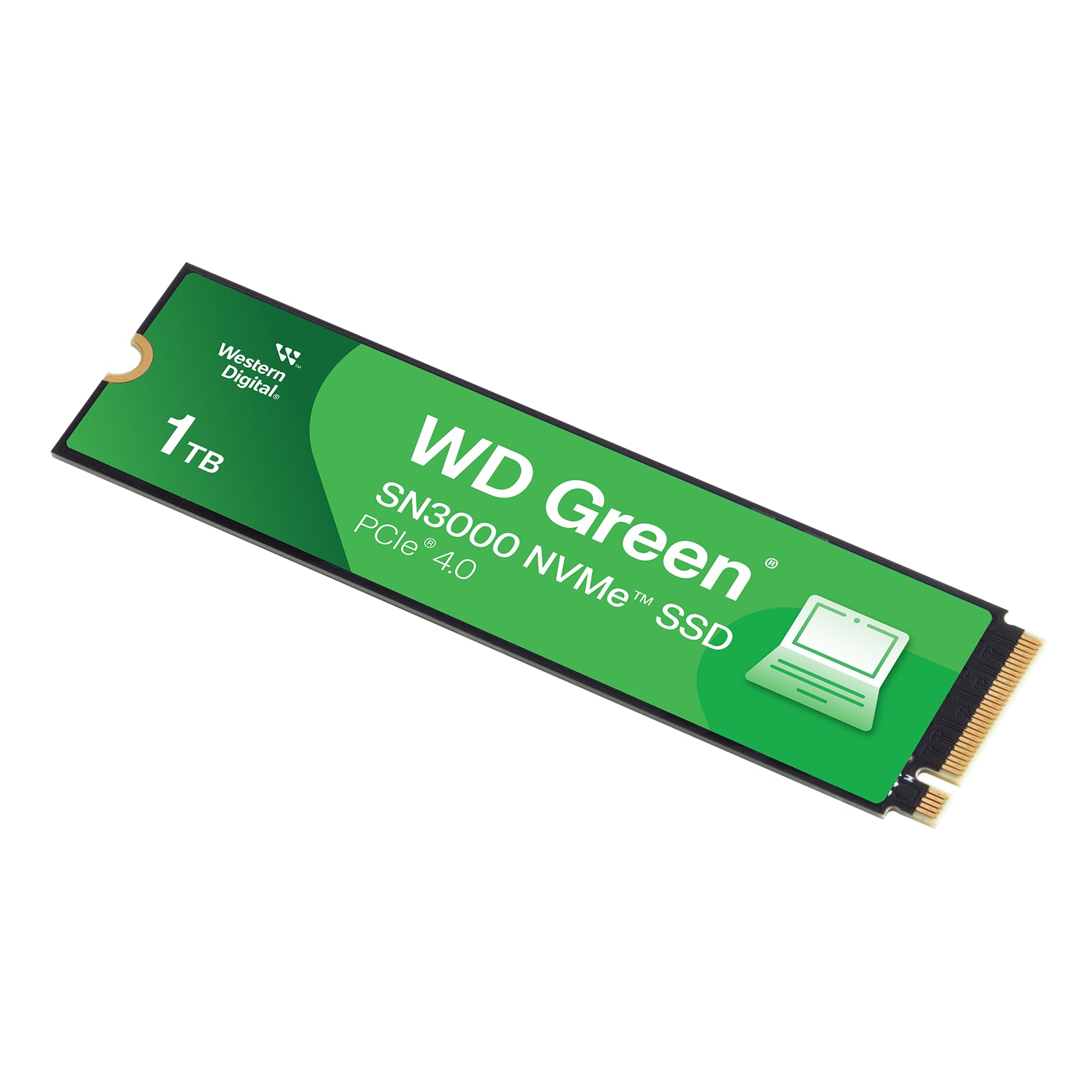 内蔵型SSD WD Green SN3000 NVMe SSD 1TB M.2 WD Green® SN3000 NVMe™ SSD, PCIe® Gen 4, 1TB : Amazon.in: Fashion